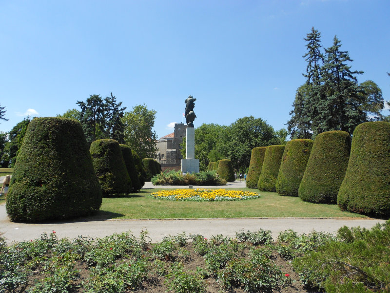 Kalemegdan, spomenik zahvalnosti Francuskoj